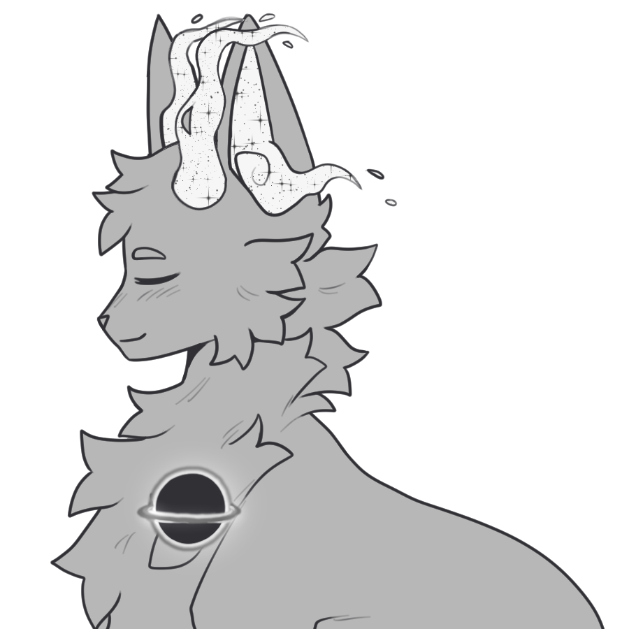 Long Stardust Horns